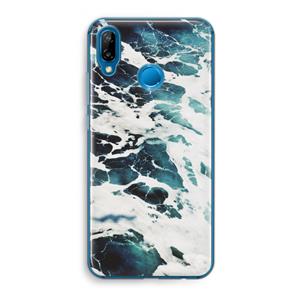 CaseCompany Golven: Huawei P20 Lite Transparant Hoesje
