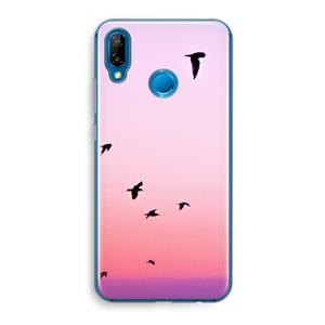 CaseCompany Fly away: Huawei P20 Lite Transparant Hoesje