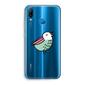CaseCompany Birdy: Huawei P20 Lite Transparant Hoesje