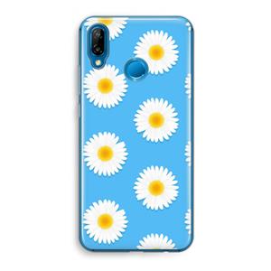 CaseCompany Margrietjes: Huawei P20 Lite Transparant Hoesje