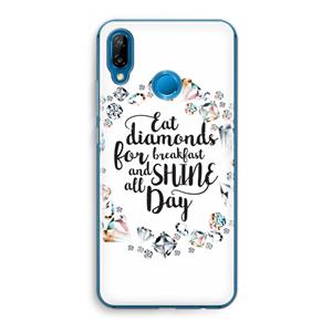 CaseCompany Diamonds: Huawei P20 Lite Transparant Hoesje