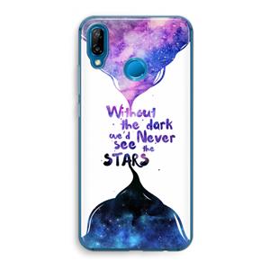 CaseCompany Stars quote: Huawei P20 Lite Transparant Hoesje