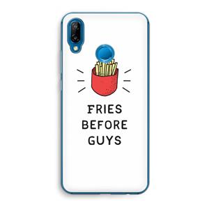 CaseCompany Fries before guys: Huawei P20 Lite Transparant Hoesje