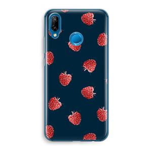 CaseCompany Framboosjes: Huawei P20 Lite Transparant Hoesje