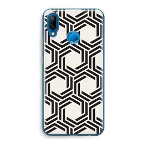 CaseCompany Geometrisch patroon: Huawei P20 Lite Transparant Hoesje