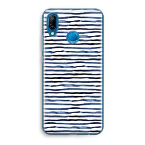 CaseCompany Verrassende lijnen: Huawei P20 Lite Transparant Hoesje