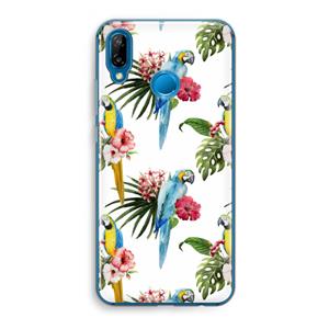 CaseCompany Kleurrijke papegaaien: Huawei P20 Lite Transparant Hoesje