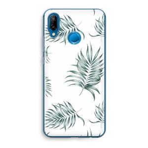 CaseCompany Simple leaves: Huawei P20 Lite Transparant Hoesje