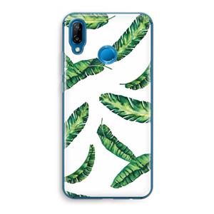 CaseCompany Lange bladeren: Huawei P20 Lite Transparant Hoesje