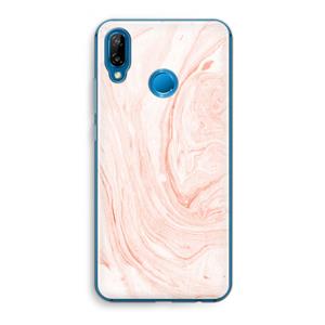CaseCompany Peach bath: Huawei P20 Lite Transparant Hoesje