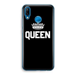 CaseCompany Queen zwart: Huawei P20 Lite Transparant Hoesje