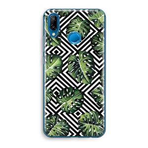 CaseCompany Geometrische jungle: Huawei P20 Lite Transparant Hoesje
