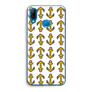 CaseCompany Musketon Anchor: Huawei P20 Lite Transparant Hoesje