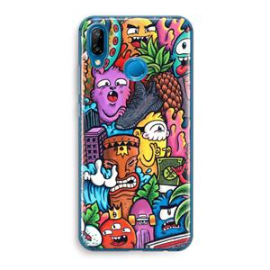 CaseCompany Vexx Mixtape: Huawei P20 Lite Transparant Hoesje