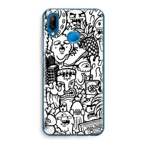CaseCompany Vexx Mixtape #2: Huawei P20 Lite Transparant Hoesje