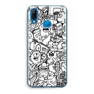 CaseCompany Vexx City #2: Huawei P20 Lite Transparant Hoesje