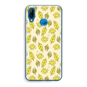 CaseCompany Herfst: Huawei P20 Lite Transparant Hoesje