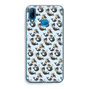 CaseCompany Zeemeermin: Huawei P20 Lite Transparant Hoesje