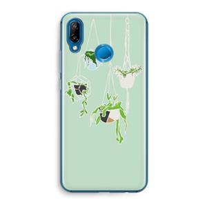 CaseCompany Hang In There: Huawei P20 Lite Transparant Hoesje