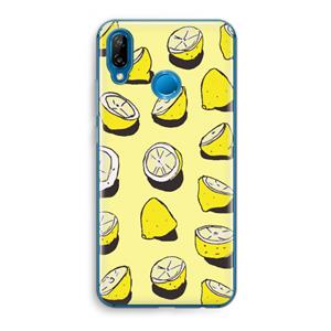 CaseCompany When Life Gives You Lemons...: Huawei P20 Lite Transparant Hoesje