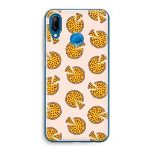 CaseCompany You Had Me At Pizza: Huawei P20 Lite Transparant Hoesje