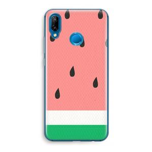CaseCompany Watermeloen: Huawei P20 Lite Transparant Hoesje