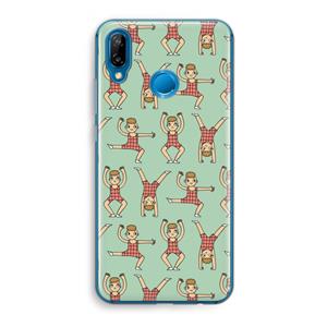CaseCompany Gymboys: Huawei P20 Lite Transparant Hoesje