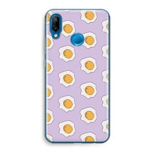 CaseCompany Bacon to my eggs #1: Huawei P20 Lite Transparant Hoesje