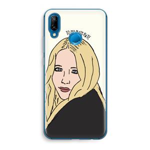 CaseCompany Mary Kate: Huawei P20 Lite Transparant Hoesje