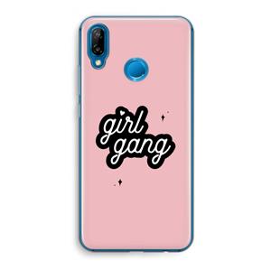 CaseCompany Girl Gang: Huawei P20 Lite Transparant Hoesje