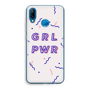CaseCompany GRL PWR: Huawei P20 Lite Transparant Hoesje