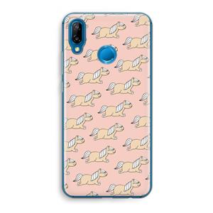 CaseCompany Ponys: Huawei P20 Lite Transparant Hoesje