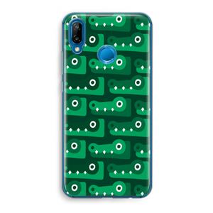 CaseCompany Crocs: Huawei P20 Lite Transparant Hoesje
