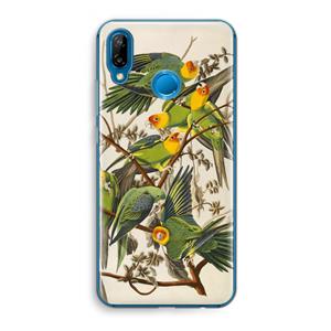 CaseCompany Carolinaparkiet: Huawei P20 Lite Transparant Hoesje