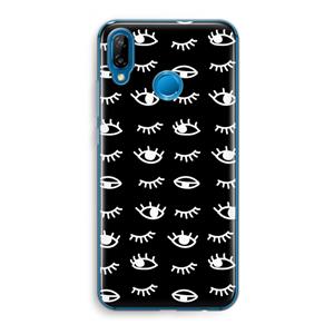CaseCompany Eye pattern #3: Huawei P20 Lite Transparant Hoesje