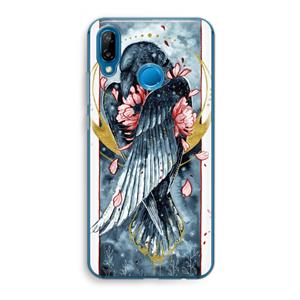 CaseCompany Golden Raven: Huawei P20 Lite Transparant Hoesje