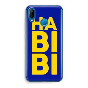 CaseCompany Habibi Blue: Huawei P20 Lite Transparant Hoesje