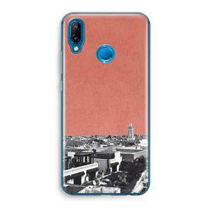 CaseCompany Marrakech Skyline : Huawei P20 Lite Transparant Hoesje