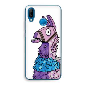 CaseCompany Lama: Huawei P20 Lite Transparant Hoesje