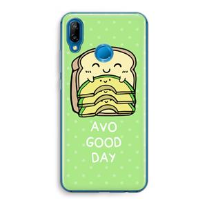 CaseCompany Avo Good Day: Huawei P20 Lite Transparant Hoesje