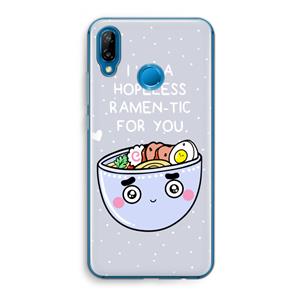CaseCompany I'm A Hopeless Ramen-Tic For You: Huawei P20 Lite Transparant Hoesje