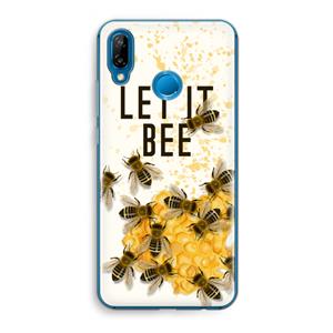 CaseCompany Let it bee: Huawei P20 Lite Transparant Hoesje