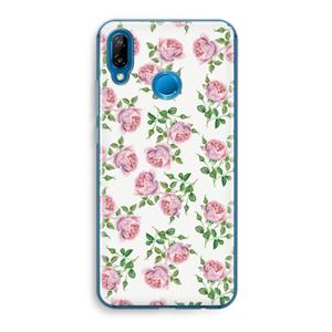 CaseCompany Kleine roosjes: Huawei P20 Lite Transparant Hoesje