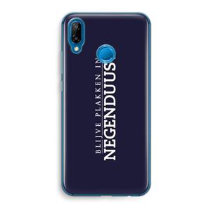 CaseCompany Blijve plakken in Negenduust: Huawei P20 Lite Transparant Hoesje