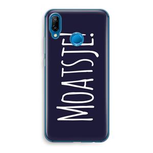 CaseCompany Moatsje!: Huawei P20 Lite Transparant Hoesje