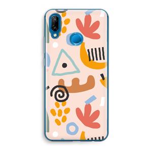 CaseCompany Abstract: Huawei P20 Lite Transparant Hoesje