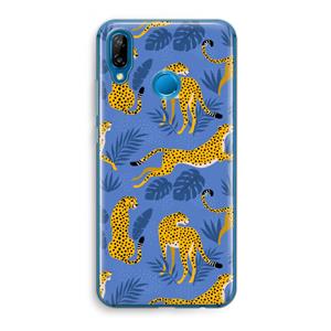 CaseCompany Luipaard: Huawei P20 Lite Transparant Hoesje