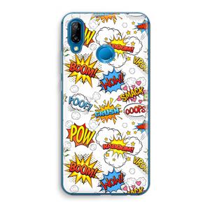 CaseCompany Pow Smack: Huawei P20 Lite Transparant Hoesje