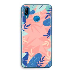 CaseCompany Tropisch: Huawei P20 Lite Transparant Hoesje