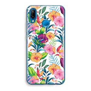 CaseCompany Tropisch 2: Huawei P20 Lite Transparant Hoesje